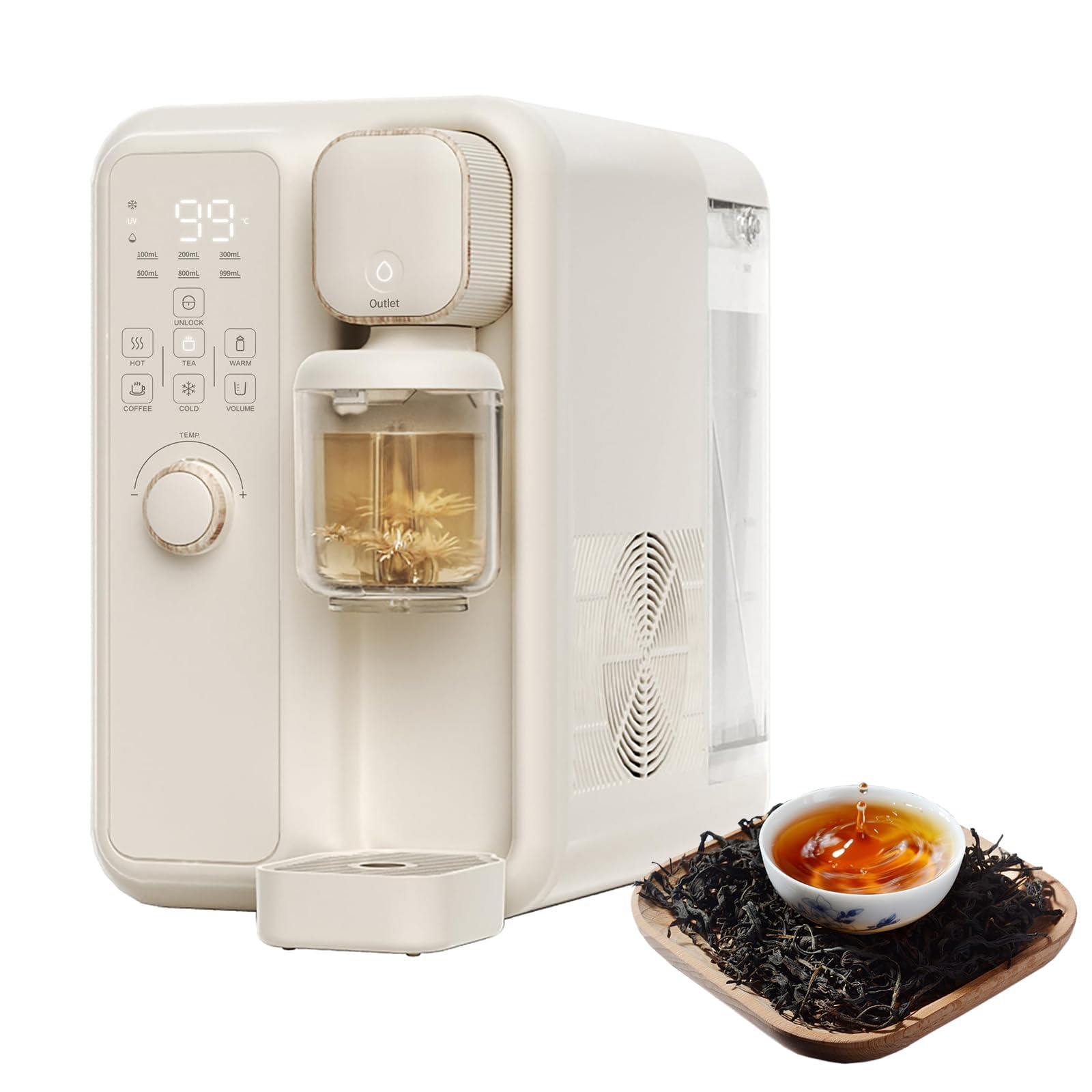 Distributeur d'eau chaude machine café thé automatique 3,5 L