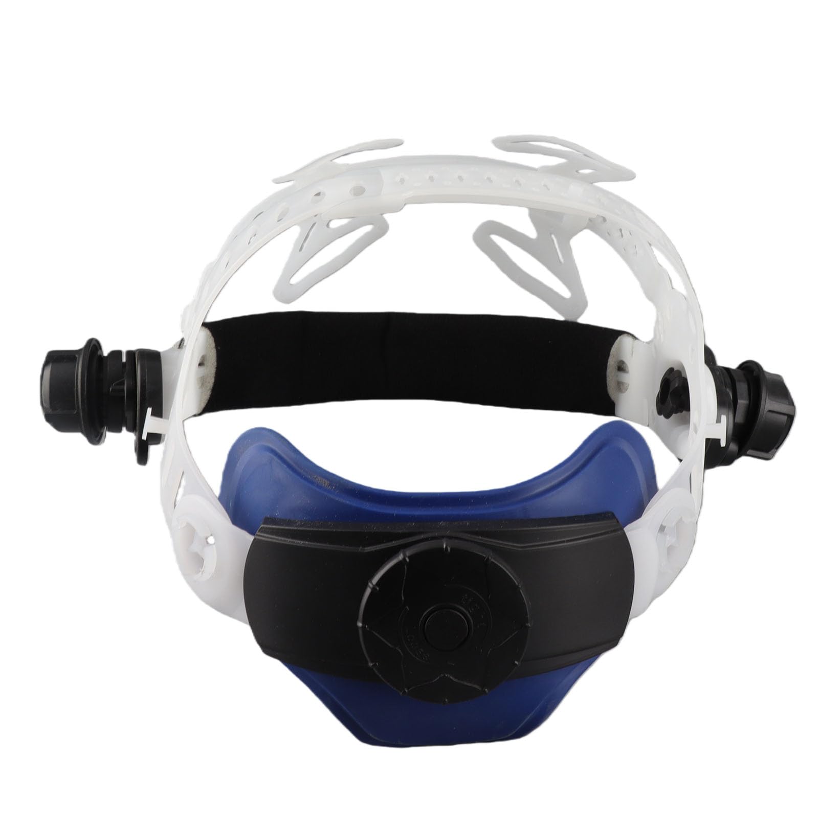Arnés de Repuesto, máscara para Soldador de Soldadura Diadema Ajustable para Accesorios de Casco de Soldadura con oscurecimiento automático Solar, y Negro(Blanco)