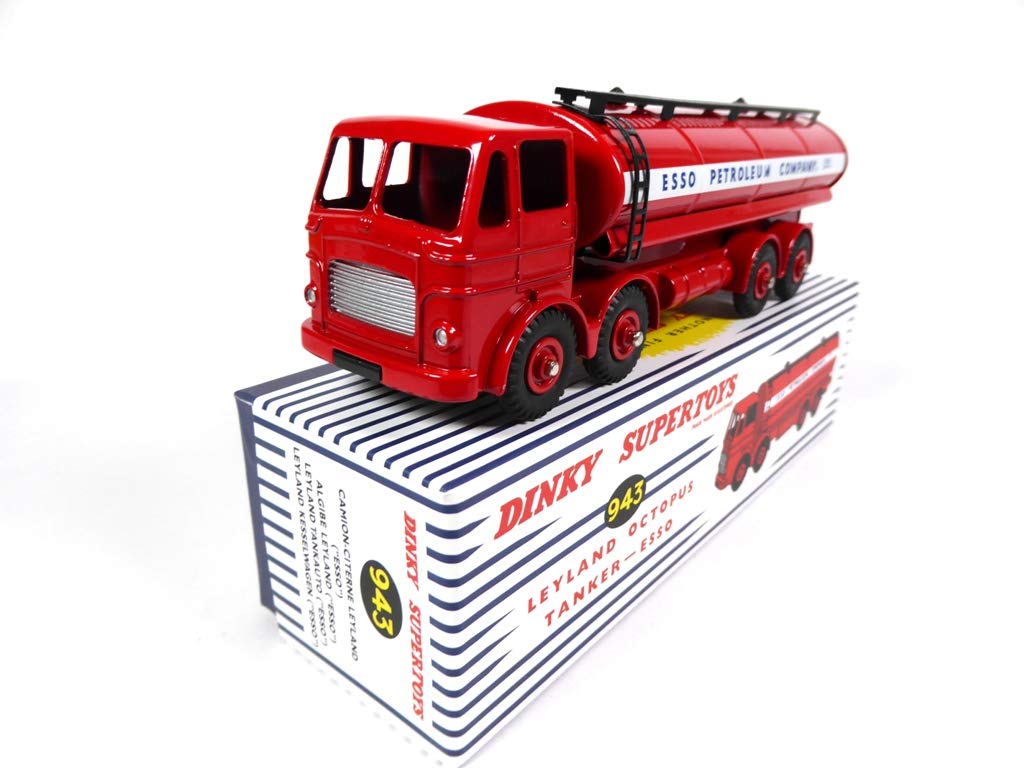 Atlas Dinky Toys - Esso Tank Truck Leyland Octopus Tanker 943 1:43