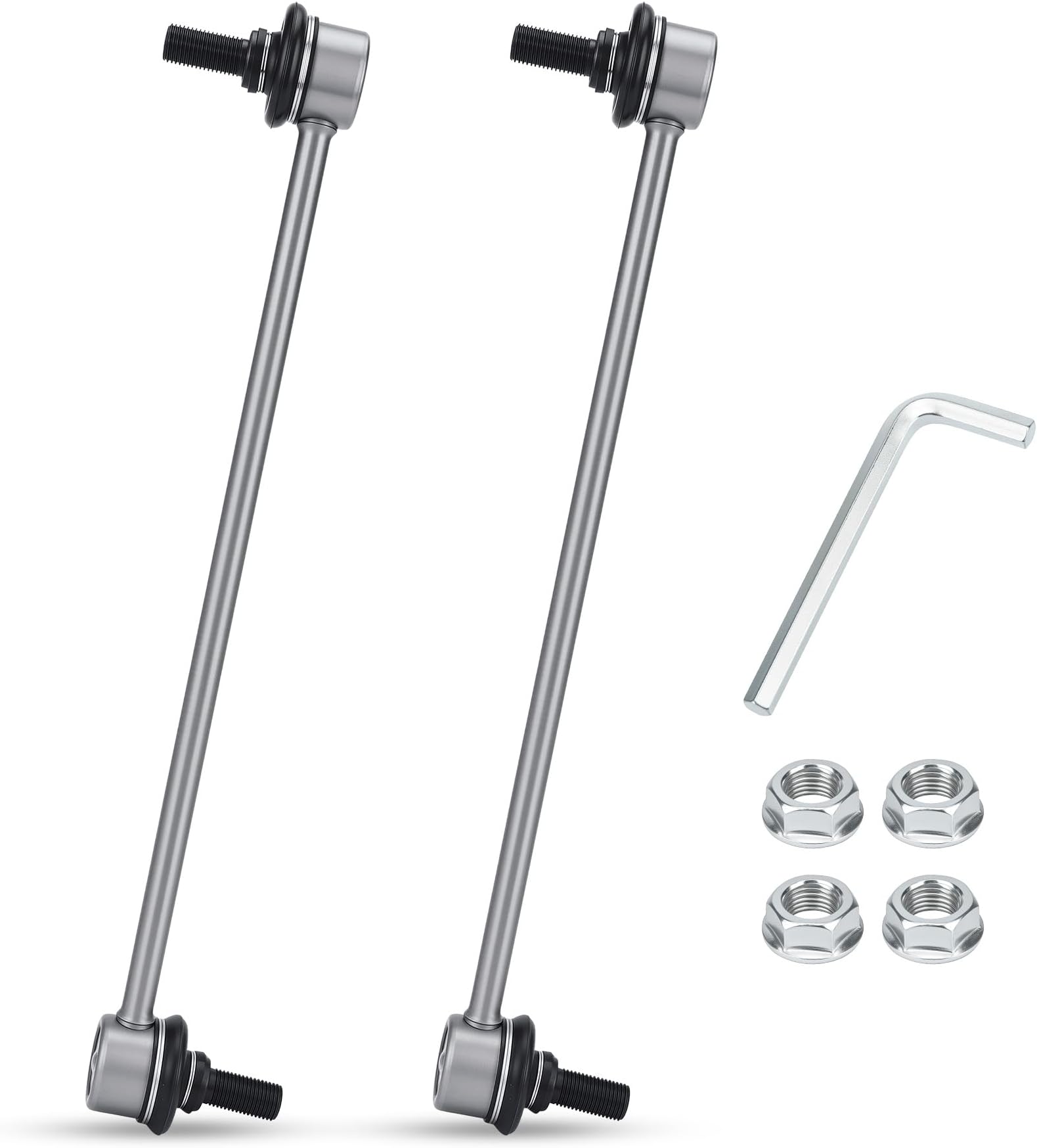 K7258 Zinc-Nickel Alloy Front Stabilizer Sway Bar Links for Dodge Chrysler