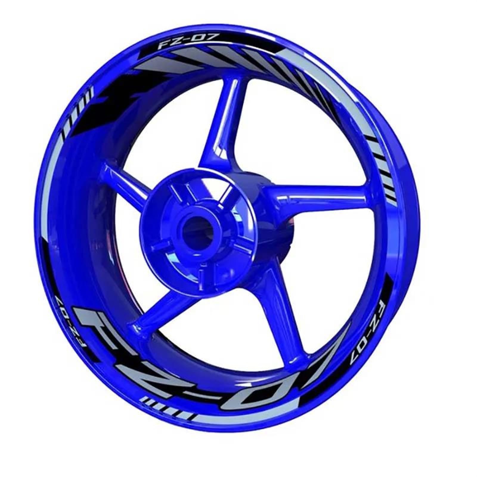 Autocollants De Jante Avant Et Arrière Étanches pour Fz7 Fz07