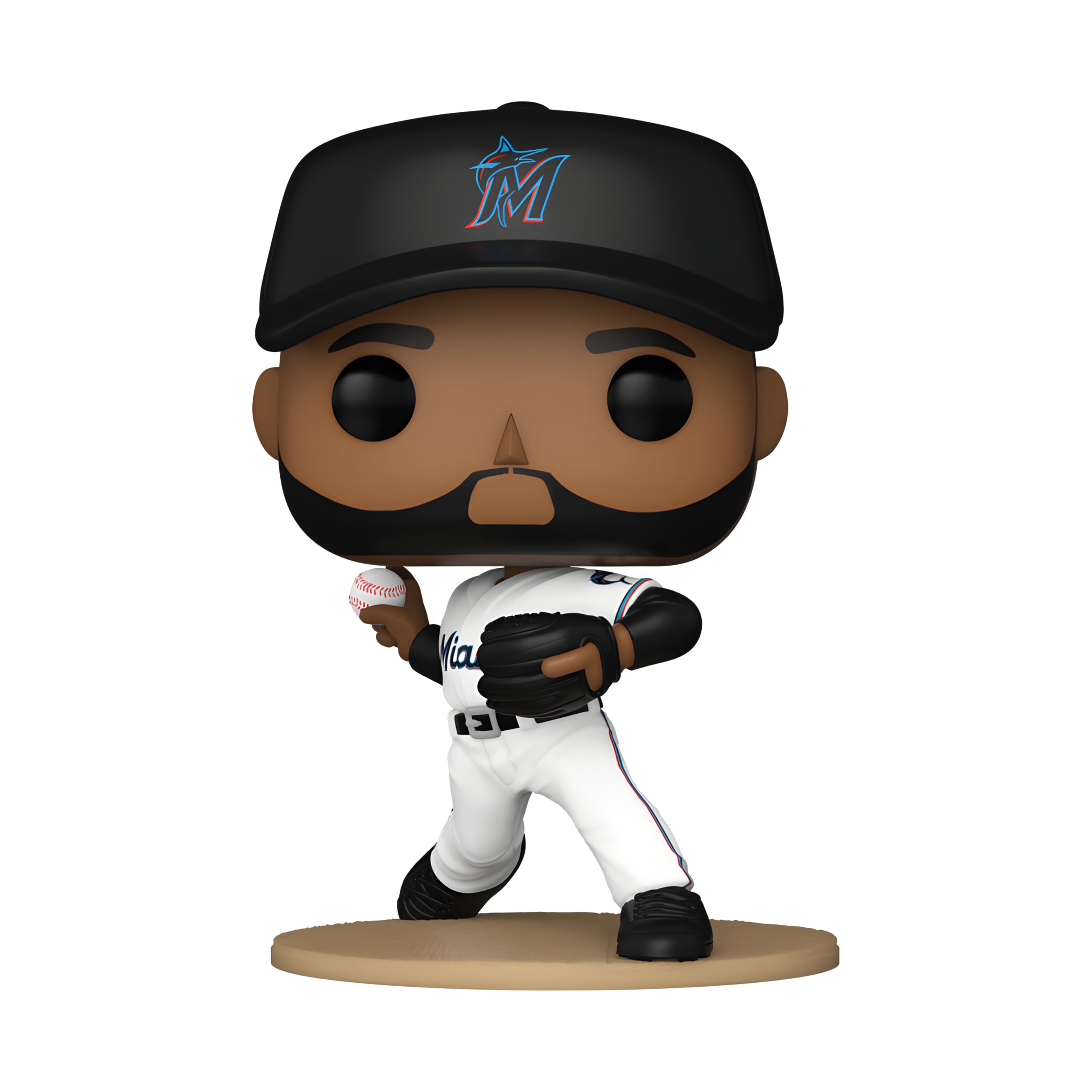Funko Pop Marlins - Sandy Alcantara - MLB - Baseball Collectable Vinyl Figure - Gift Idea - Official Merchandise - Toys for Kids & Adults - Sports Fans
