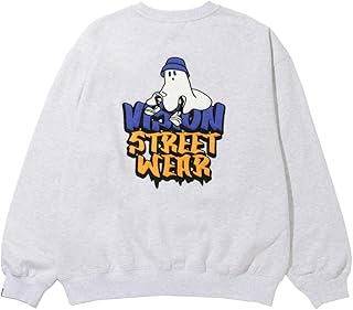 [ヴィジョンストリートウェア] トレーナー メンズ スウェット 大きめ ゆったり ロゴ プルオーバー トップス