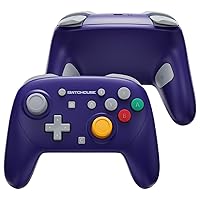 Vista 11 de eXtremeRate Juego completo de botones de carcasa de repuesto para controlador Nintendo Switch 2 Pro, cubierta inferior trasera personalizada