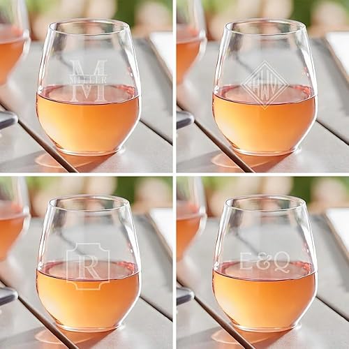 Miniatura 6 de Juego de 4 copas de vino inastillables, transparentes, irrompibles, modernas y elegantes, junto a la piscina, entretenimiento al aire libre, patio,