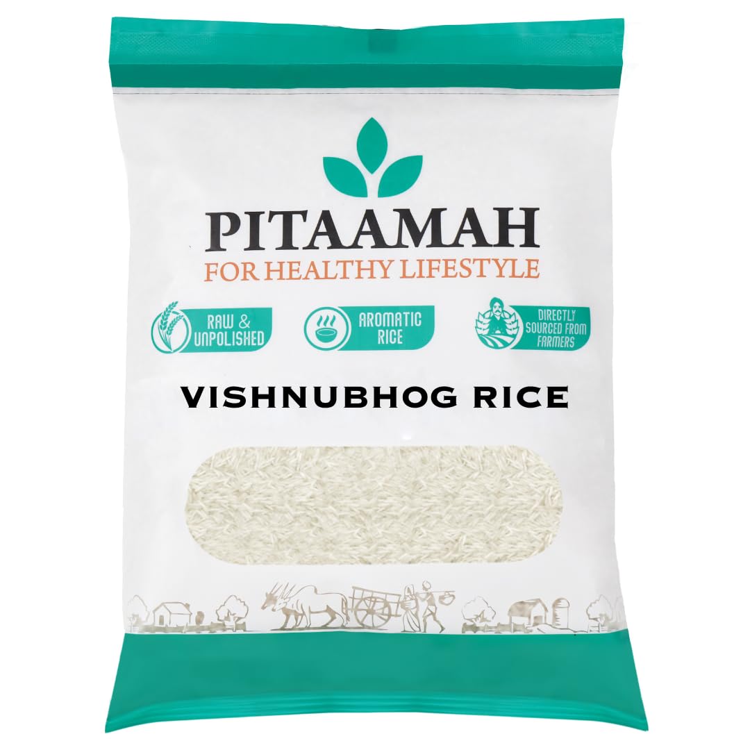 Pitaamah VishnuBhog Rice | 10kg | Badshahbhog Rice | Aromatic Rice | Unpolished Rice | Directly from Farmers (B0DHW9F3W3) Amazon Price History, Amazon Price Tracker