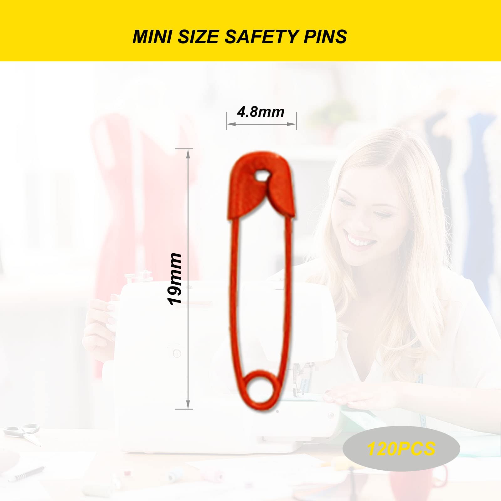 Amazon.com: Small Safety Pins,0.75 Inch Mini Safety Pins for