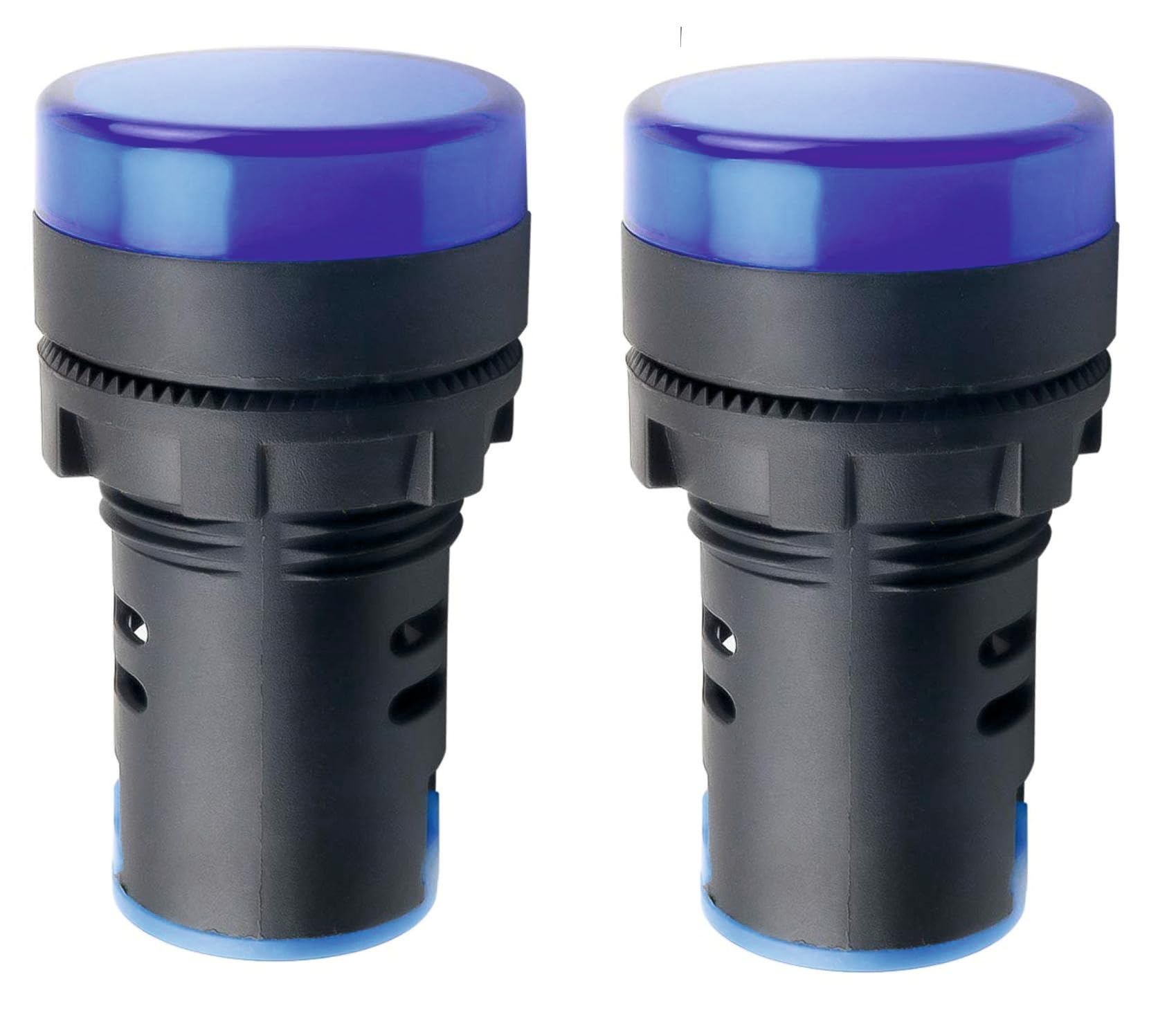 Teper 2-RAFB 1111 Flash Display,Panel Indicator Light Measuring Range 220 V AC,22 mm Plastic Body Indicator Light(Round,Atom,Blue) Pack of 2-image-26