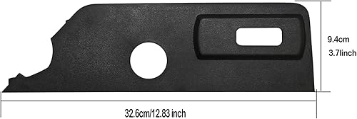 Miniatura 6 de Compatible con Ford F-250 2008 2009 2010 Super Duty Interruptor de asiento delantero del conductor de la carcasa del interruptor del bisel panel de