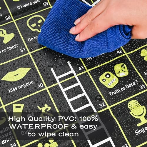 GOLDGE Board Game Mat for Adults, Adult Drinking Game for Parties - Thumbnail 6