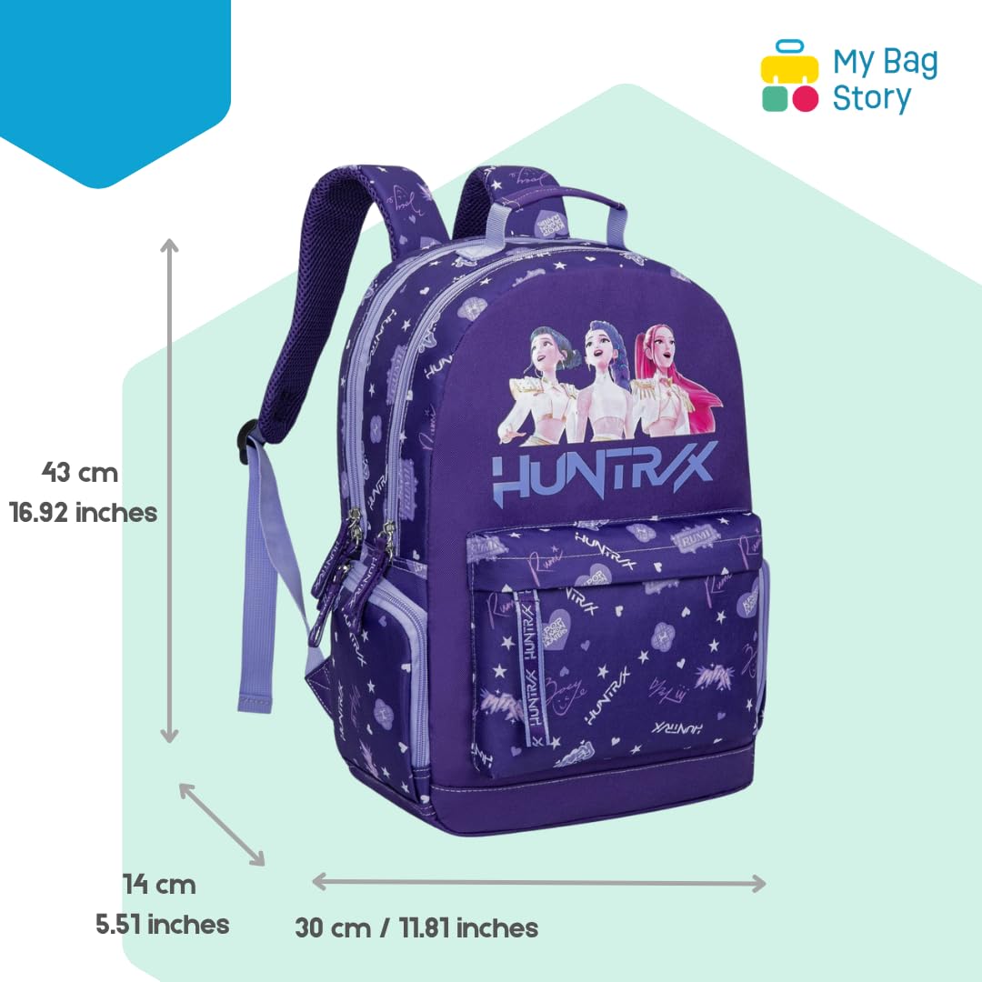 KPop Demon Hunters | Sac à dos K-pop | 43 cm | Violet