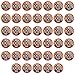 Double Donut Bold and Dark Coffee Single Serve Cups for Keurig K cup Brewer Variety Pack, 40 count