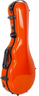 Crossrock Fiberglass F-Style Mandolin Case, with Accessory Compartment, Backpack Straps, TSA Lock-Orange (CRF2020MFOR) Price In India