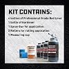 HERCULINER Professional Grade Truck Bed Liner Kit 2K Urethane, Black Spray or Roll-On Includes Liner, Hardener, Spray Gun & Rollers Covers 8 ft Bed Durable & Chemical Resistant