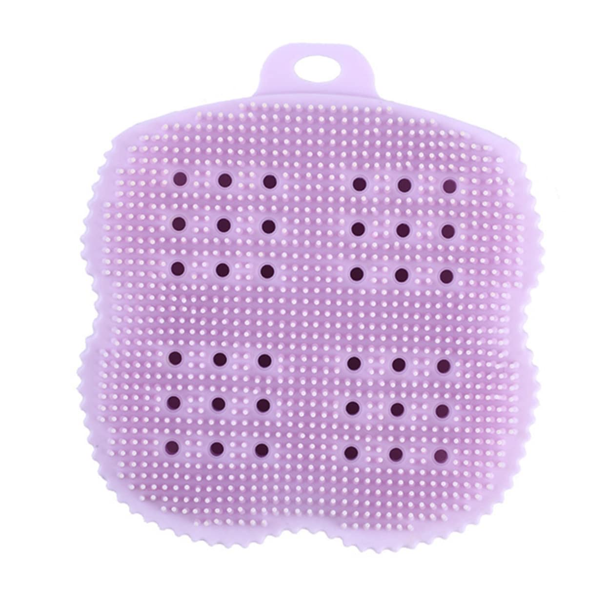 Healeved 6pezzi Spazzole Da Scrubber Esfoliante Per Corpo e Schiena Massaggio Rilassante Per Uomo e Donna Rosa