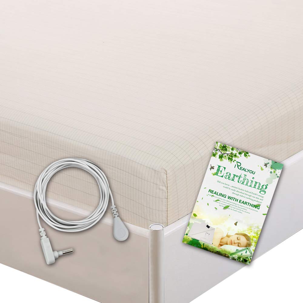 Buy TALC Earthing Half Sheet, Earthing Grounding Sheet for EMF Protection, Improve Your , Less