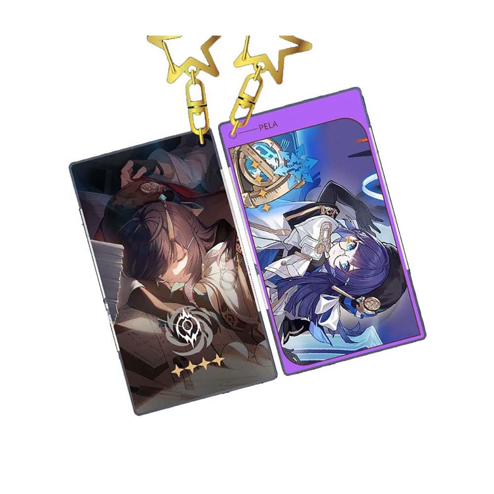 Lucanoryz Honkai Star Rail Cute Acrylic Anime Keychain Figure Key Game Cosplay Gifts