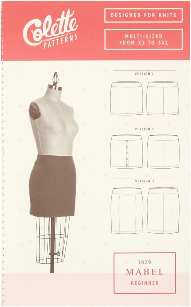 Colette Patterns Colette Mabel Misses Skirt Pattern Craft Supplies