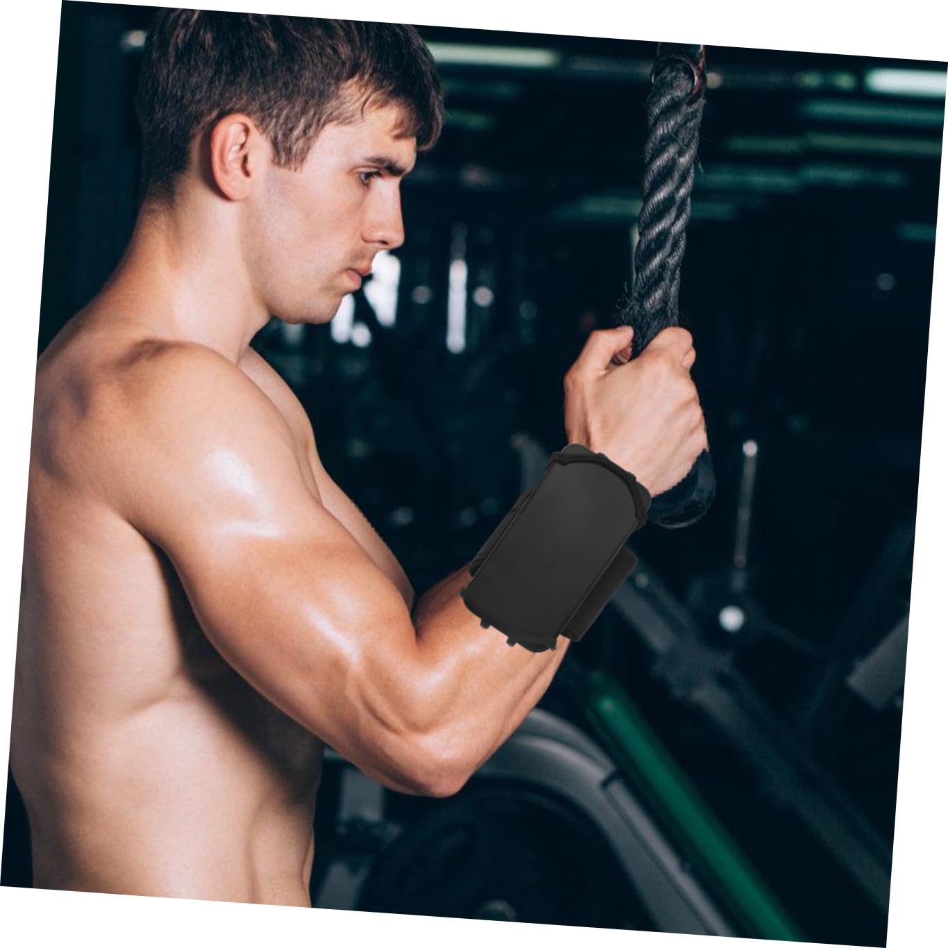 5piezas Deportivo para Teléfono Soporte y Antideslizante Compatible Ciclismo y Running Muñequera para Ejercicio Al Aire