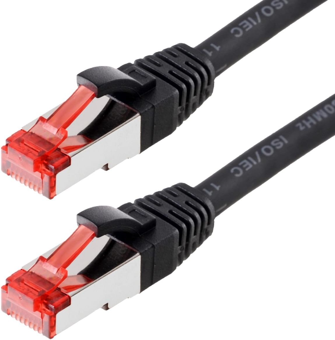 CAT 6 Patch Cable S/FTP, PIMF Black 15 m