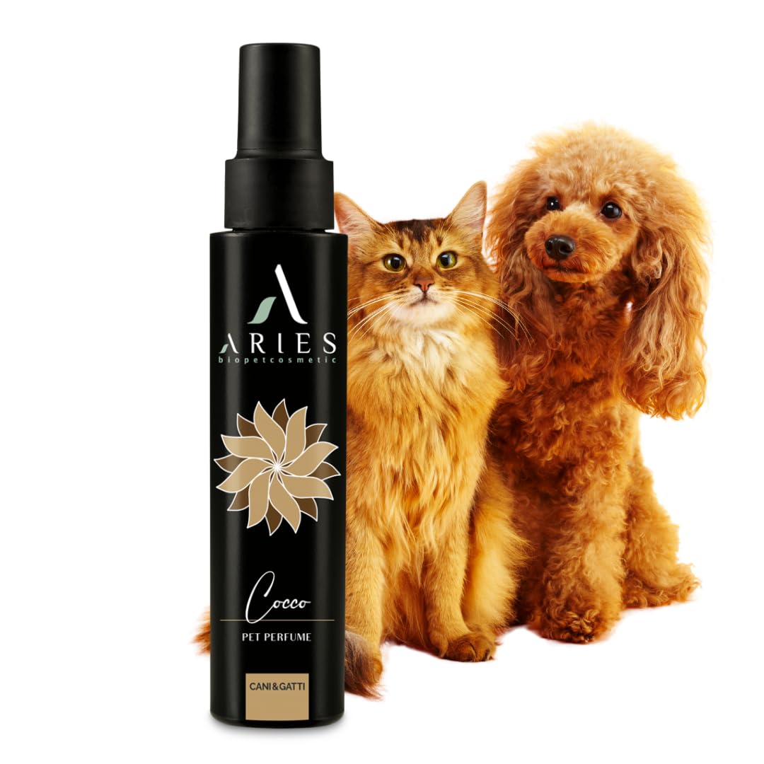 Parfum pour chiens longue durée à la noix de coco, spray déodorant pour chiens et chats, doux et intense