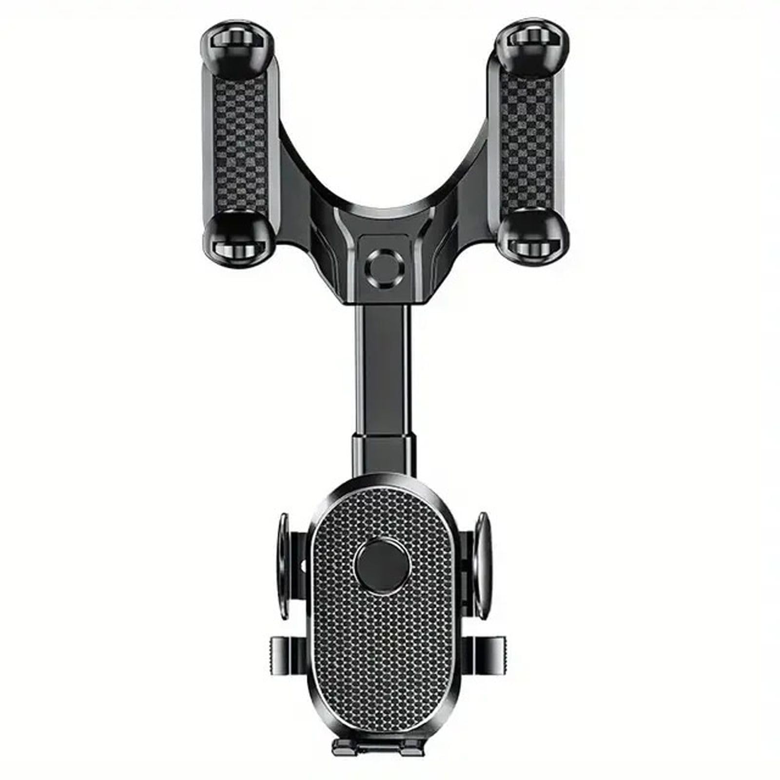 Soporte para teléfono de Coche Soporte de Espejo retrovisor Soporte para teléfono de Coche Soporte de GPS de navegación Soporte de Celular móvil Plegable en el Coche