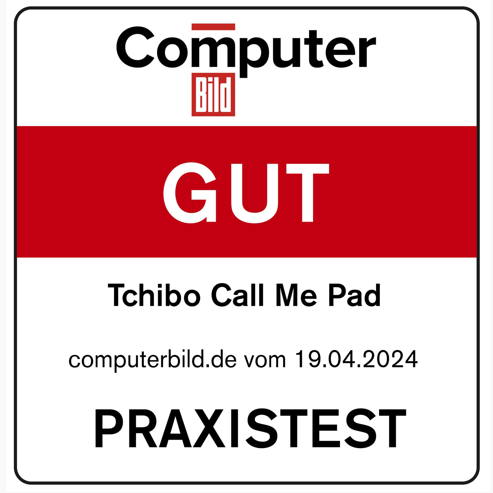 Tchibo Kaffeepadmaschine „CALL ME PAD“ inkl. 36 Kaffeepads Black & White, mit Taste für To-Go Becher, für 2 Tassen, schnell und leise, automatische Abschaltfunktion, Schwarz