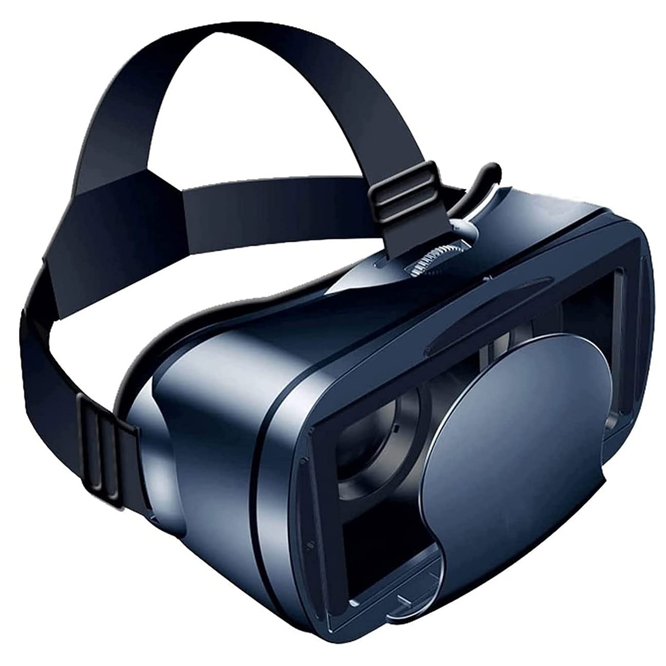 VR Glasses VR Headset Virtual Reality VR 3D Glasses Incl 3D Virtual Reality Goggles Adjustable VR Glasses-120 Degree Wide-Angle Lens Maximum 7-Inch Screen