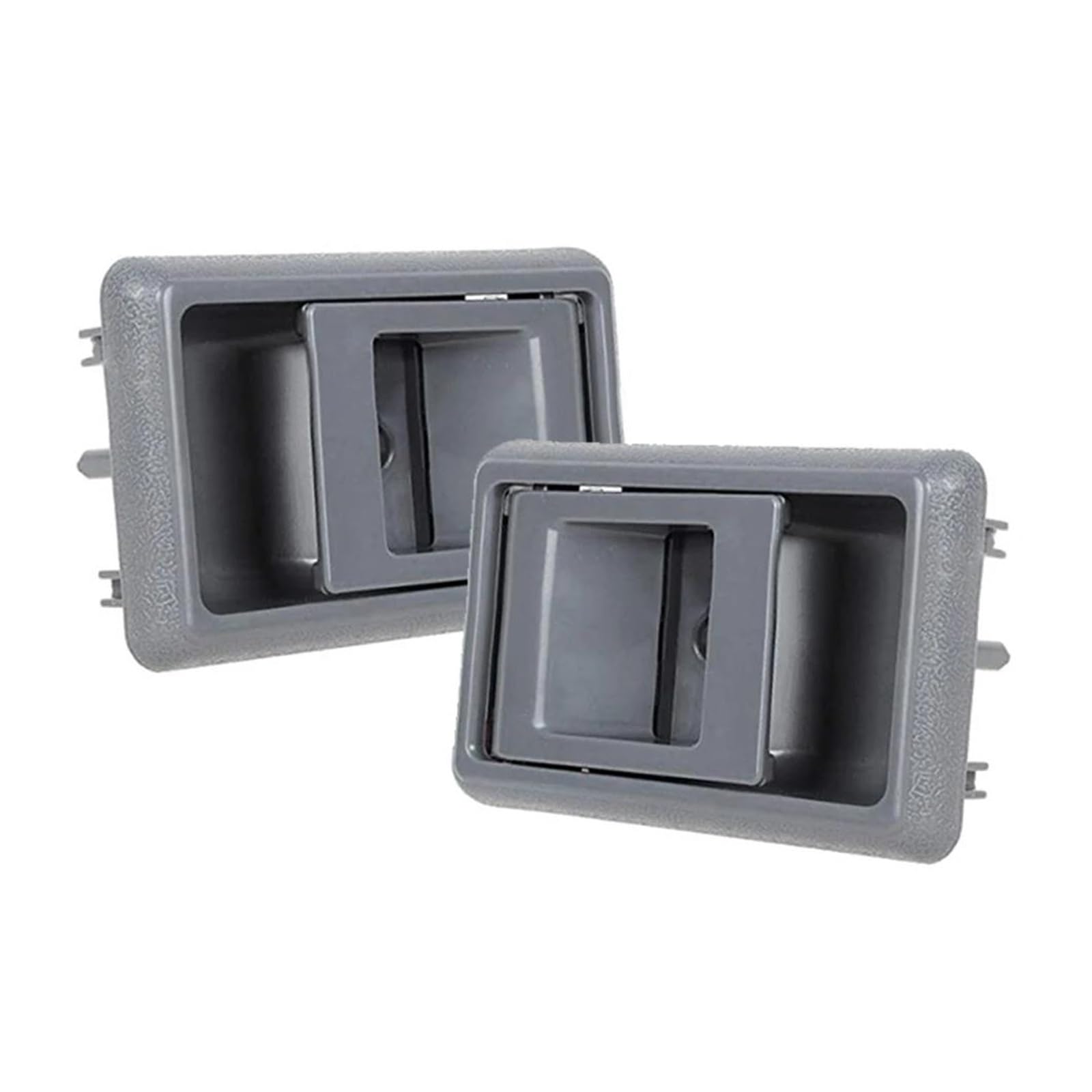 FHCBUTAE 2Pcs Inside Interior Door Handle Right Left Set Gray Pickup for Toyota for Tacoma for 4Runner