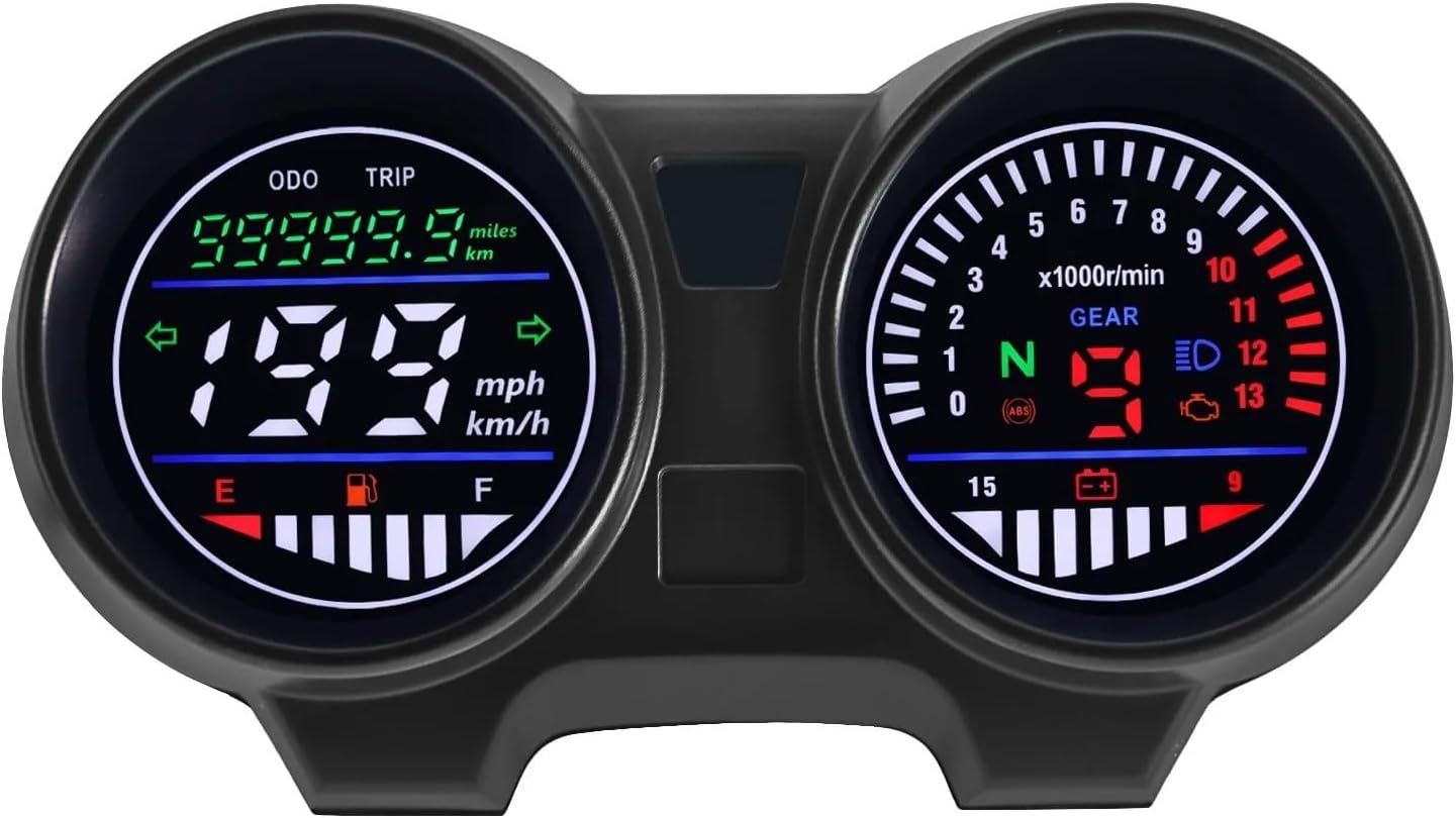 Odometer Speedometer Motorcycle Speedometer Digital Panel RPM Speed Gauge For Brazil For Titan 150 For Cg150 Fan150 2010 2012