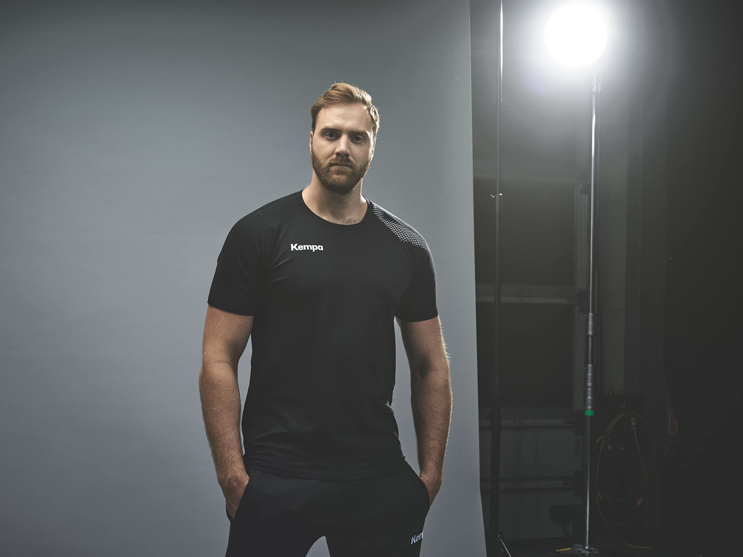Kempa Core 26 T-Shirt Shirt para Hombres y niños - Camiseta Deporte Balonmano Camiseta Ropa Funcional Jersey para Adultos y niños Niños
