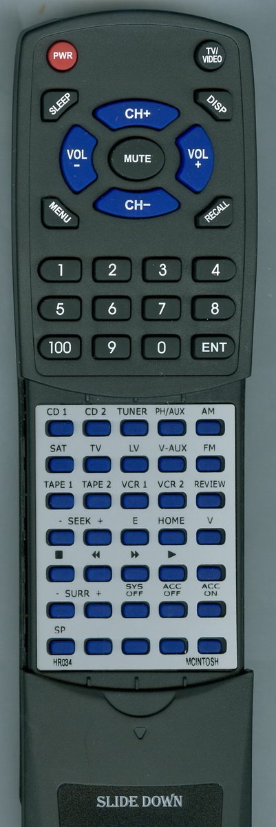 Amazon.com: Replacement Remote Control for MCINTOSH HR034