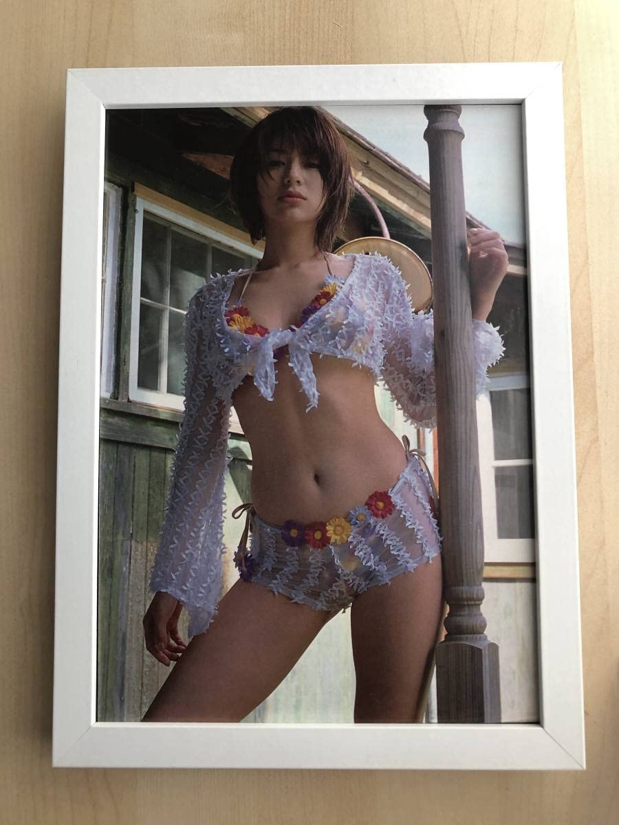 Amazon | 額装品 井川遥 グラビア セクシー 下着 水着 ビキニ B5サイズ