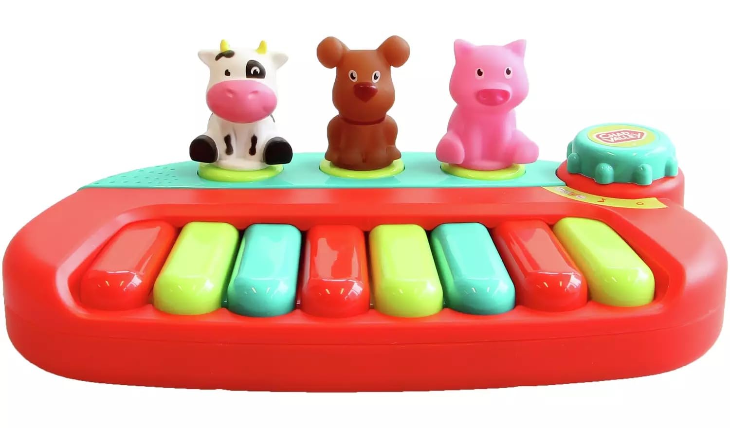 SHABJYMy 1st Animals Keyboard The Perfect First Piano For Your Little Budding Musician Perfect For Improving Your Children's Fine Motor Skills, H9.8, W25.2, D13.8cm, (SB 1819)