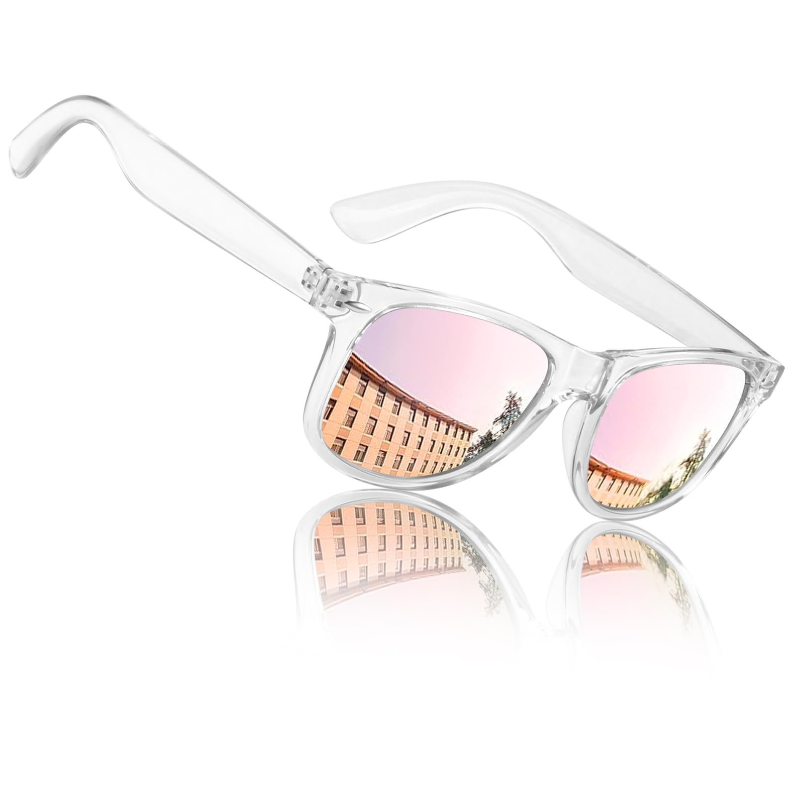 Sunier 2026 Hoher Schutz Sonnenbrille Herren Polarisiert Retro Vintage 100% UV-Schutz Klassisch Golf Fahren Fahrende Angeln Reisen Sonnenbrille Damen Cat 3 CE