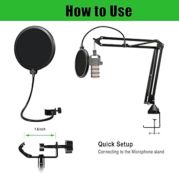 Amazon.com: For Rode Podmic Stand - Mic Stand with Pop