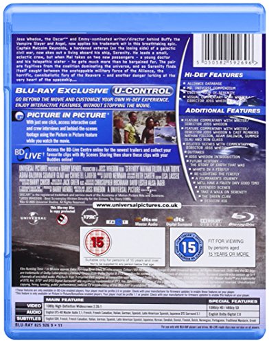 Serenity [Edizione: Regno Unito] [Reino Unido] [Blu-ray]