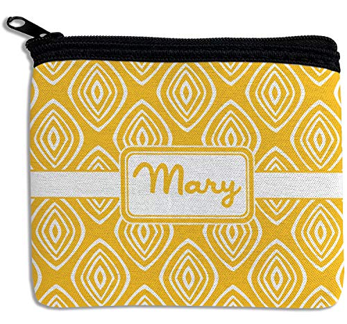 Personalized Tribal Diamond Rectangular Coin Purse