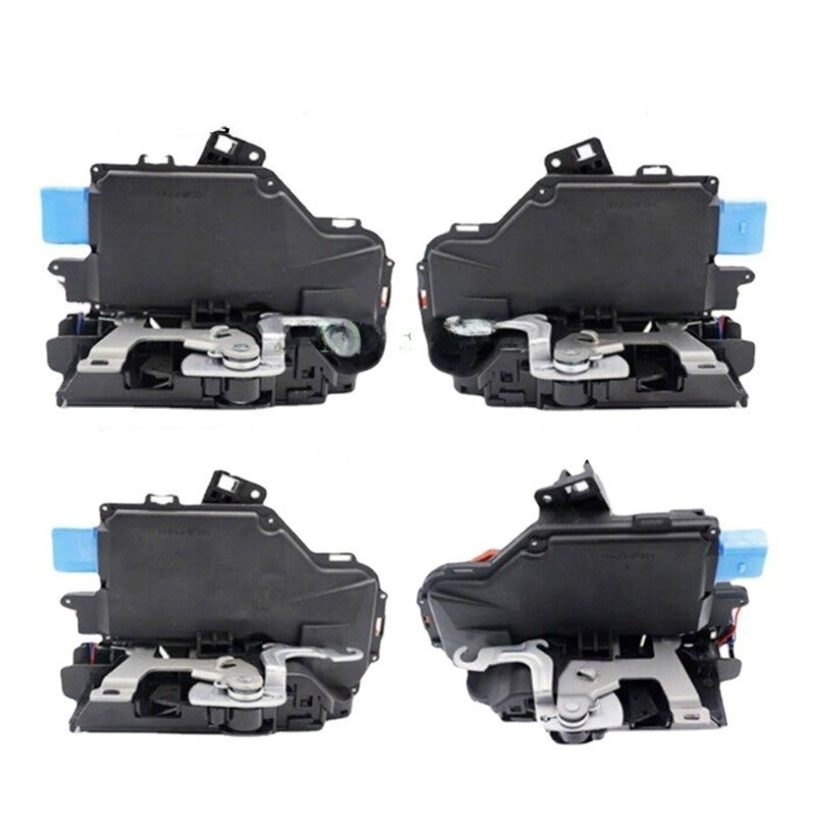 Btnuahq 4 Piece Door Lock Catch Actuator Door Lock Latch Actuator 3D1837015a 3D1837016 7L0839016 7L0839015 For Cayenne For Vw For Touareg 7L For Phaeton(4 Piece)