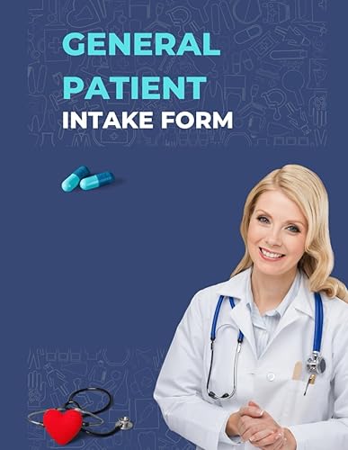 General Patient Intake Form: Consent, Consultation, Tracking, Medical History &amp; Instructions: 54 Forms, 108 Pages, 8.5x11 inches
