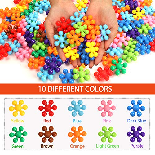 330 Pcs Building Blocks, Educational Building Toys Stem Toys Building Discs Sets Interlocking Solid Plastic For Preschool Toddlers Girls And Boys By Winlip #TOP1