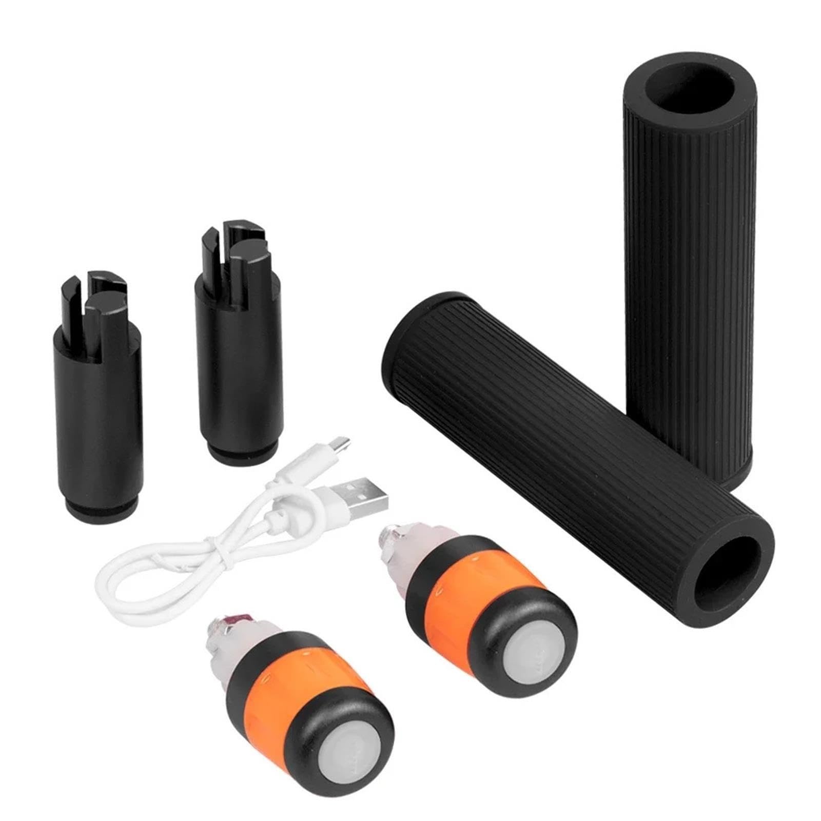 Manicotto di prolunga for manubrio Indicatori di direzione antiscivolo Luci a LED Impugnature for parti di scooter elettrici for Se-gway Max G30 G30D/E/LP