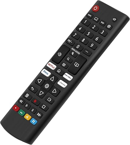 Miniatura 4 de AKB76040302 - Paquete de 2 controles remotos universales de repuesto compatibles con LG Smart TV UHD TV UP70 UP75 UP76 UP80 UP87 Series OLED TV A1