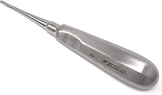 Dental Root Tip Elevator DEL 301, Premium Grade Stainless Steel Dental Instrument