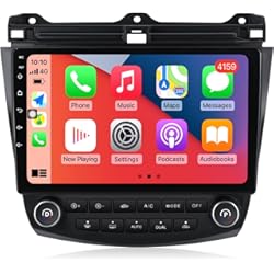 Pantalla Honda Accord 2006 Android 11 Radio de Coche Estéreo Navegación de Automóvil para Honda Accord 7 2003-2007 Soporta DSP WiFi Control del Volante FM WiFi +Cámara Trasera