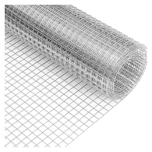 Tela de acero inoxidable, malla de cable duradera para protección de jardines de pájaros y proyectos decorativos de bricolaje