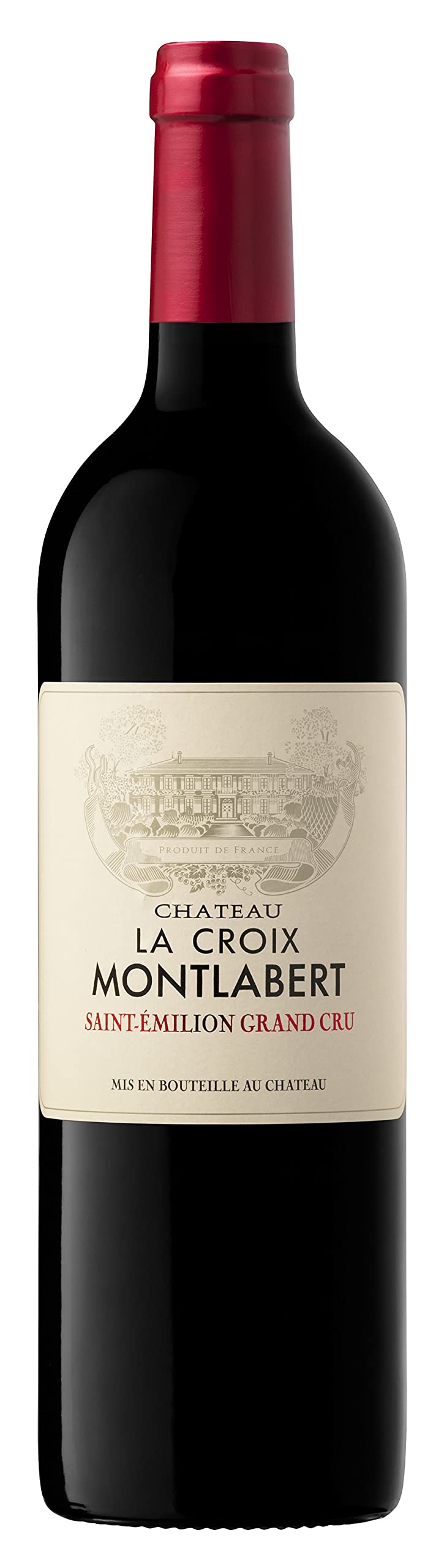 Geschenkset - Rotwein Trocken - Entdeckung von Saint Emilion Grand Cru-Wein - Folie De Chauvin - Charmes de Grand Corbin - La Croix Montlabert (3 x 0,75 l)