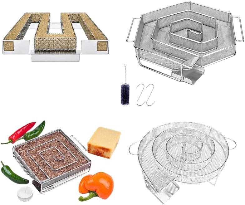 Amazon.co.jp: BBQ用 焼き網 バーベキューネット 2枚入り 円筒 304ステンレス鋼 超軽量 料理用 業務用 (30CM) :  スポーツ＆アウトドア