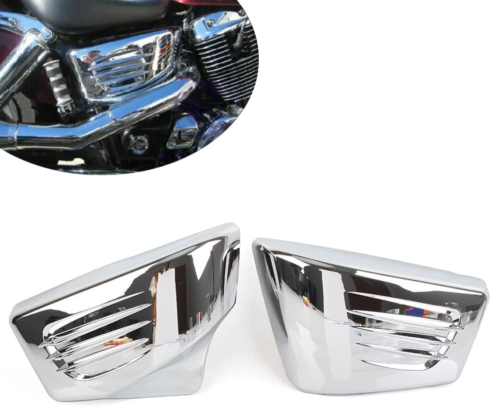 Cnamid5 Automatic Transaxle Side Cover Seals Side Covers Replacement For HONDA VT1100C2 Shadow American Classic Edition (A.C.E.) 1995 1996 1997 1998 1999 2000, Chrome