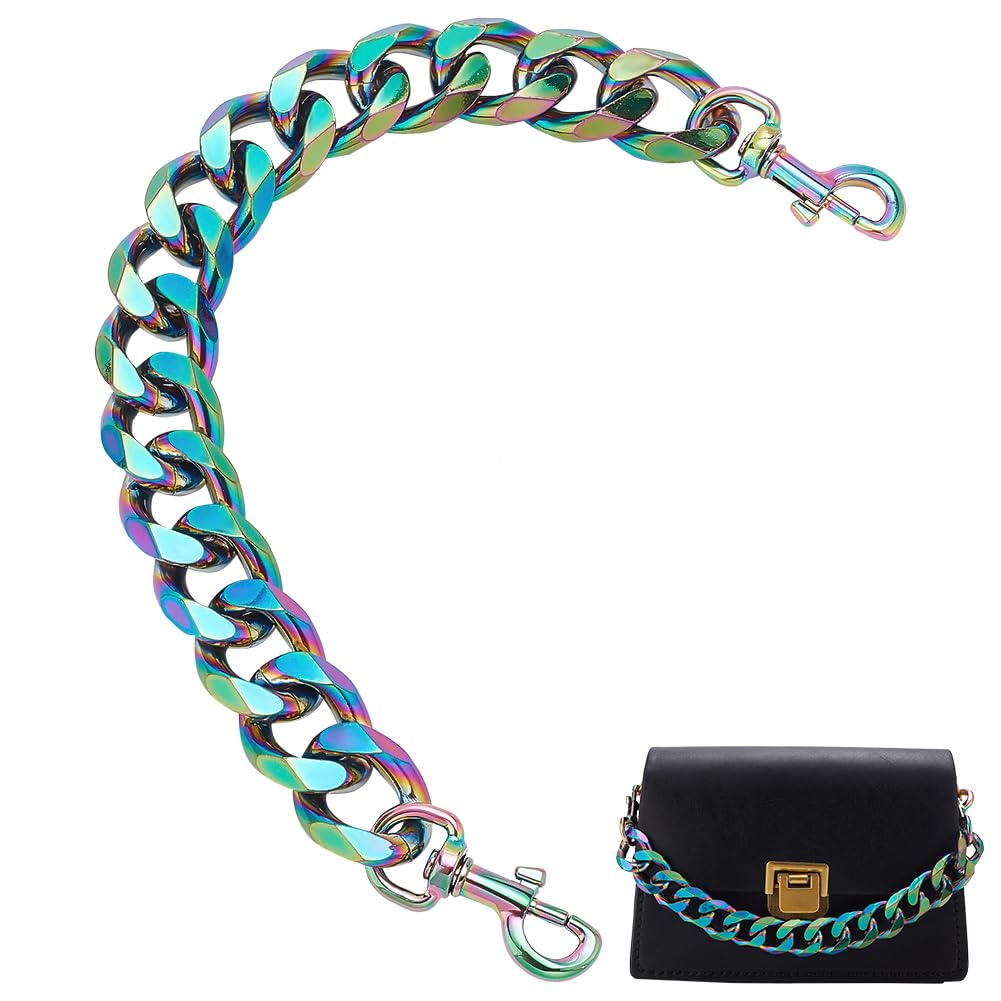 Amazon.com: PH PandaHall 0.8 Inch Rainbow Chain Strap, 12 Inch